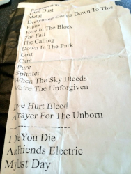 Amsterdam Melkweg Setlist 14 February 2014